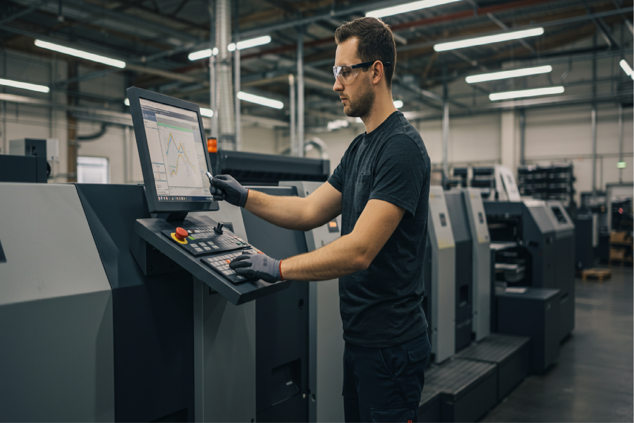 Tecnología de impresión moderna en GAMAGRAPHIC